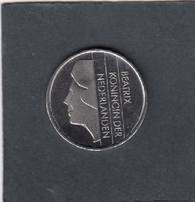 Beschrijving: 1 Gulden BEATRIX